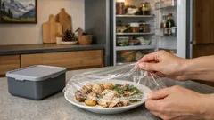 Diese Duschhauben-Abdeckung ersetzt Frischhaltefolie im Alltag und spart Nerven