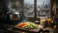 Herzhafte Minestrone mit weissen Bohnen: das einfache Suppenrezept zum Vorkochen