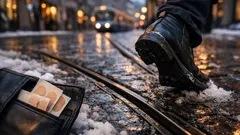 Nie mehr ausrutschen im Winter: der einfache Pflaster-Trick für rutschige Schuhsohlen