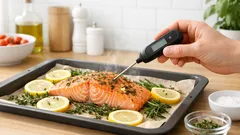 Dieser Kerntemperatur-Trick macht deinen Lachs saftig und schont Omega-3