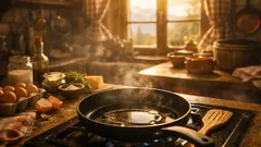 Warum deine Antihaftpfanne plötzlich klebt und wie du sie wieder glatt bekommst