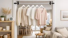 Waesche im Winter schneller trocknen: Mit Clip-Haken und Spannstange mehr Platz schaffen