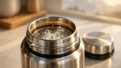 Teeflecken in der Trinkflasche entfernen: So wird die Thermosflasche in 30 Minuten wieder sauber