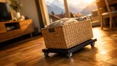 Dieses kleine Rollbrett macht in der Wohnung sofort mehr Ordnung