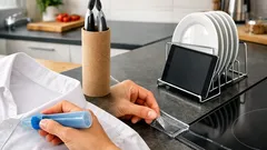 4 Budget-Haushalts-Hacks, die dir in der Küche sofort Zeit, Platz und Nerven sparen