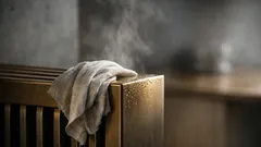 Feuchtes Küchentuch auf dem Heizkörper: Warum 19 °C plötzlich wärmer wirken