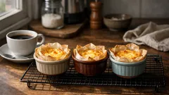 Faule Quark-Vatruschki aus der Mikrowelle: in 1,5 Minuten knusprig und saftig