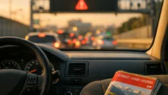 Mietwagen in Japan: was das rote Dreieck auf der Autobahn-Anzeige wirklich bedeutet