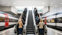 Warum du auf der Rolltreppe besser stehen bleibst statt zu laufen