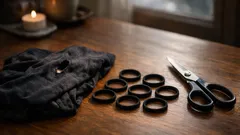 Haargummis aus kaputten Tights machen: der 3-Schritte-Trick fürs schnelle Upcycling