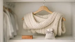 Strickpullover richtig aufhängen: der Bügel-Trick gegen Schulterbeulen