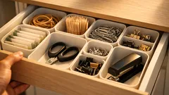 Schubladen-Chaos ade: 4 Budget-Hacks, die Kleinkram sofort ordentlich machen