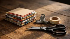 Upcycling mit Guetzli-Schachteln: 3 DIY-Clips aus Karton, Papier und Büroklammern