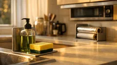 Mit Buchstützen die Küche ordnen: 3 einfache Tricks für mehr Platz und weniger Chaos